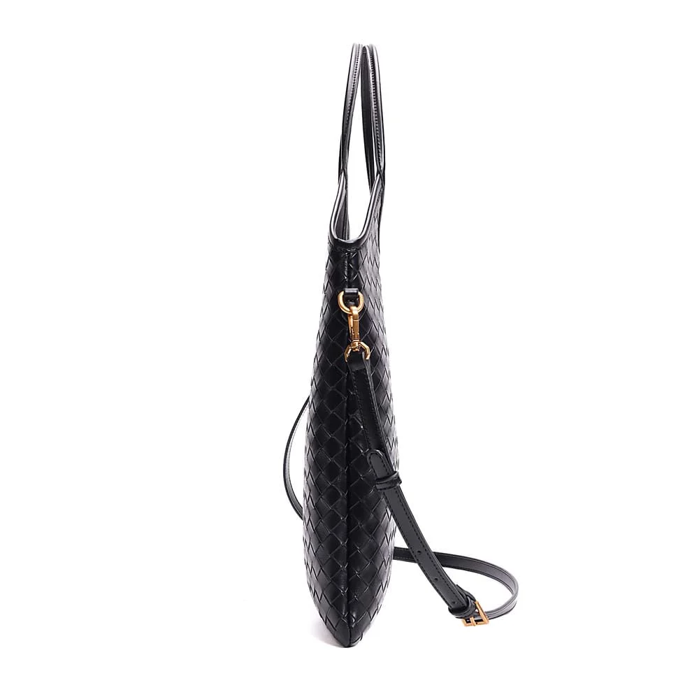 Bolsa Shopper Tressê Alça Dupla Preta - vista 4 de 7