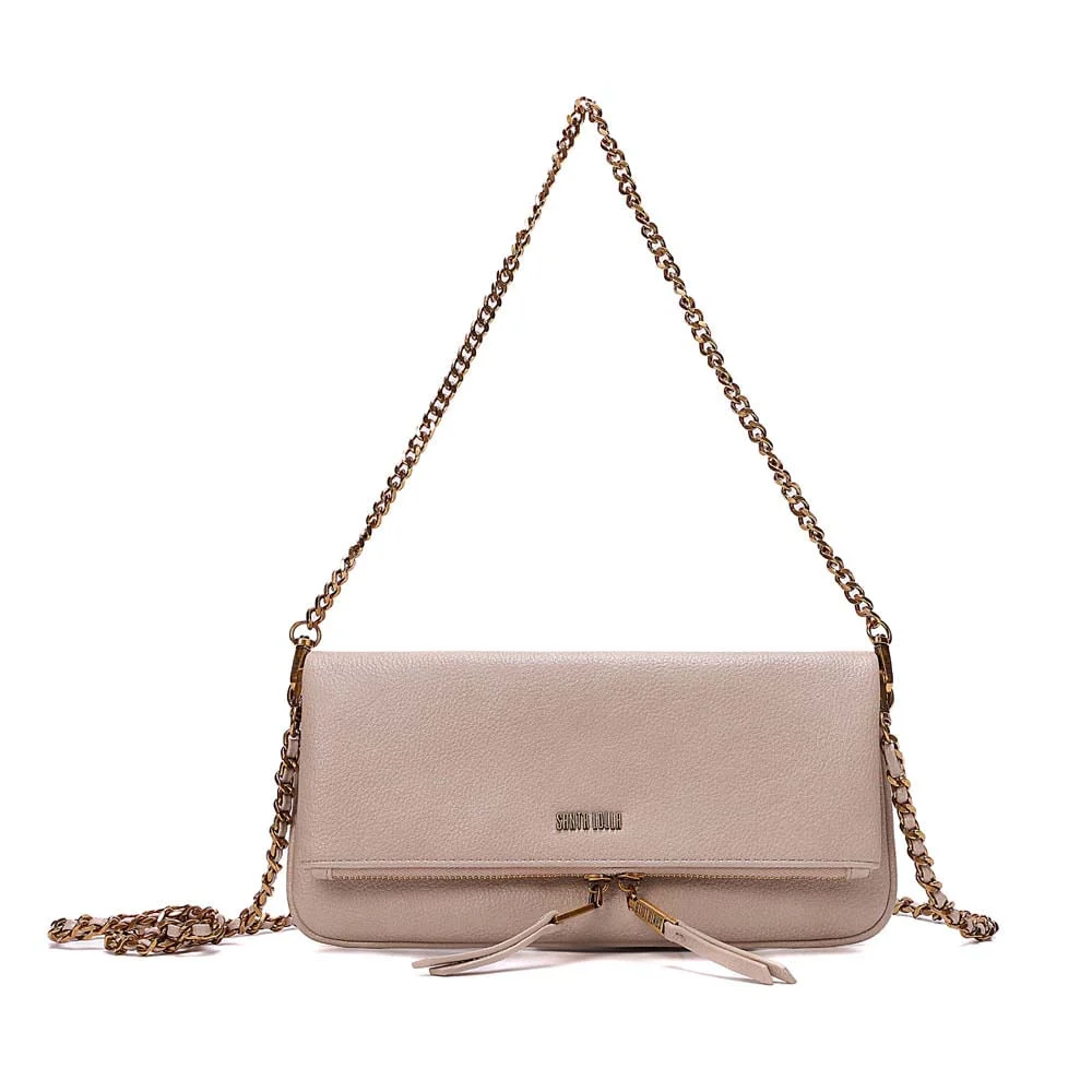 Bolsa Floater Alça De Ombro Bege Marfim - vista 1 de 7