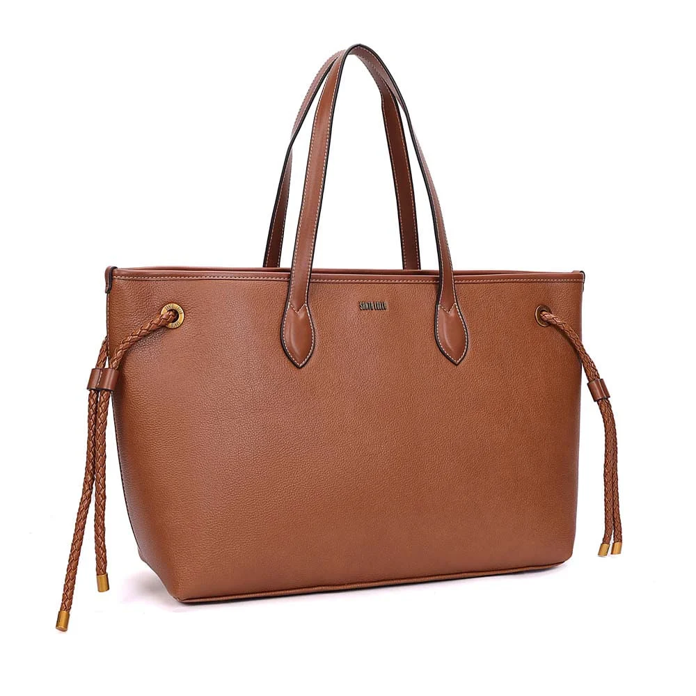 Bolsa Shopper Floater Alça De Ombro Marrom Safari - vista 2 de 7