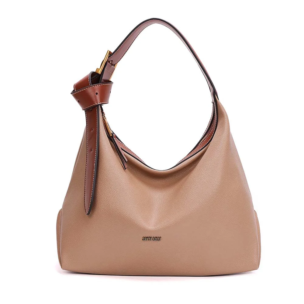 Bolsa Média Floater Alça De Ombro Bege Areia - vista 1 de 7