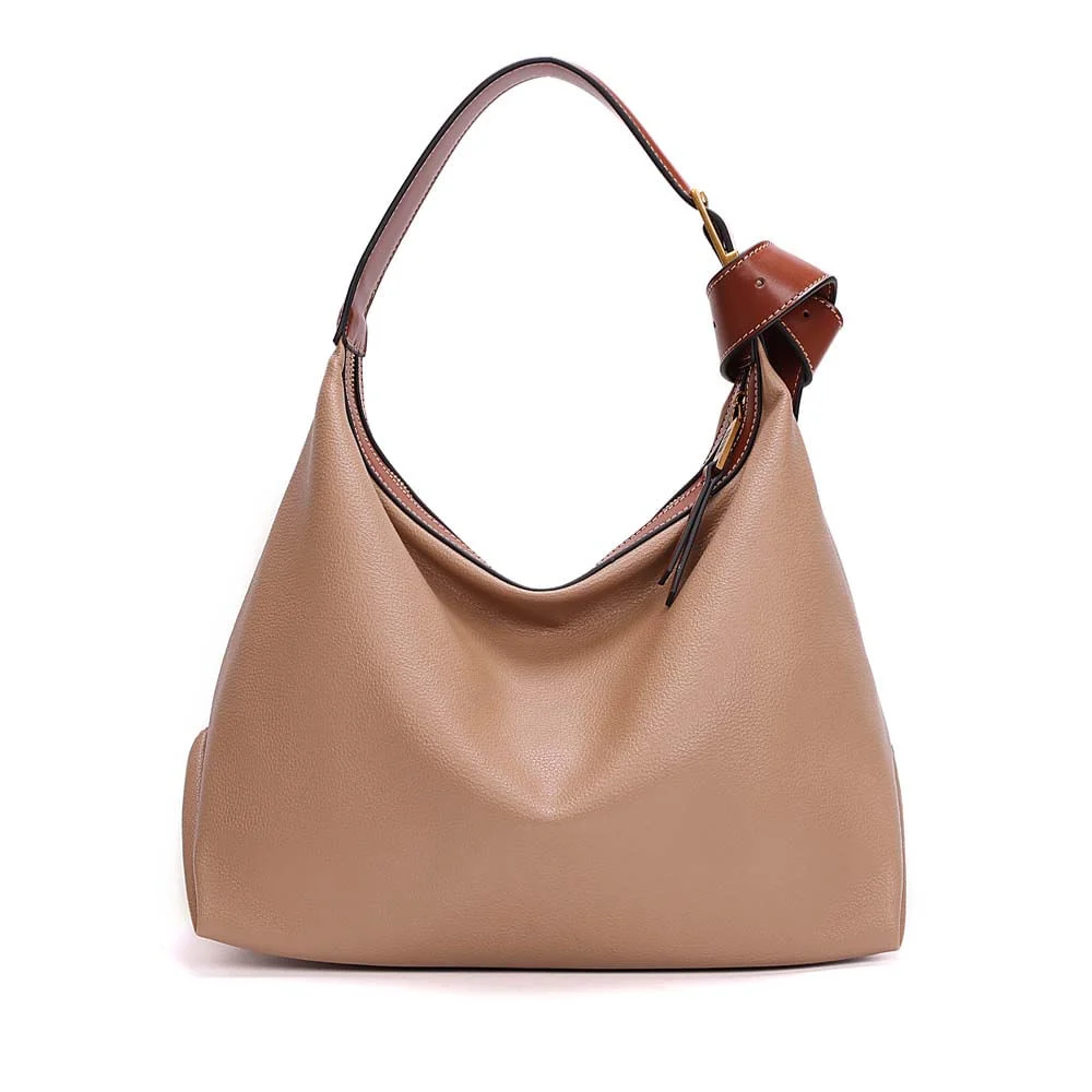 Bolsa Média Floater Alça De Ombro Bege Areia - vista 5 de 7