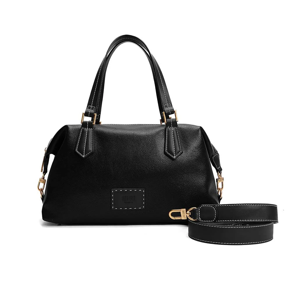 Bolsa Grande Floater Alça De Ombro Preta - vista 1 de 7