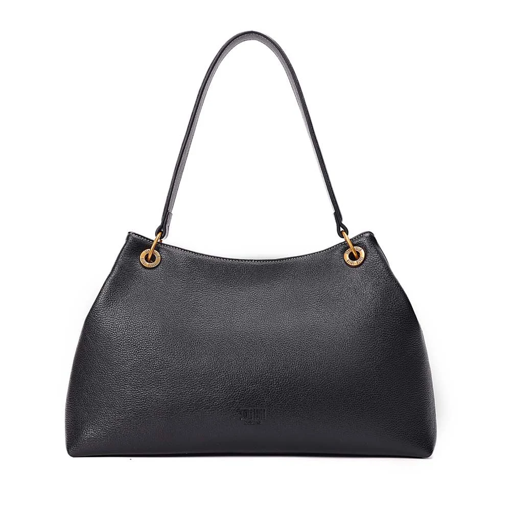 Bolsa Hobo Floater Alça De Ombro Preta - vista 1 de 7