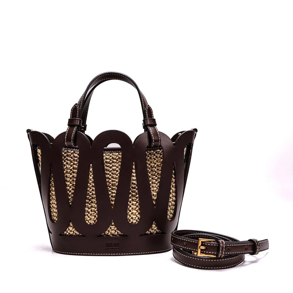 Bolsa Tote Soft Alça De Ombro Marrom Dark Cocoa - vista 1 de 10