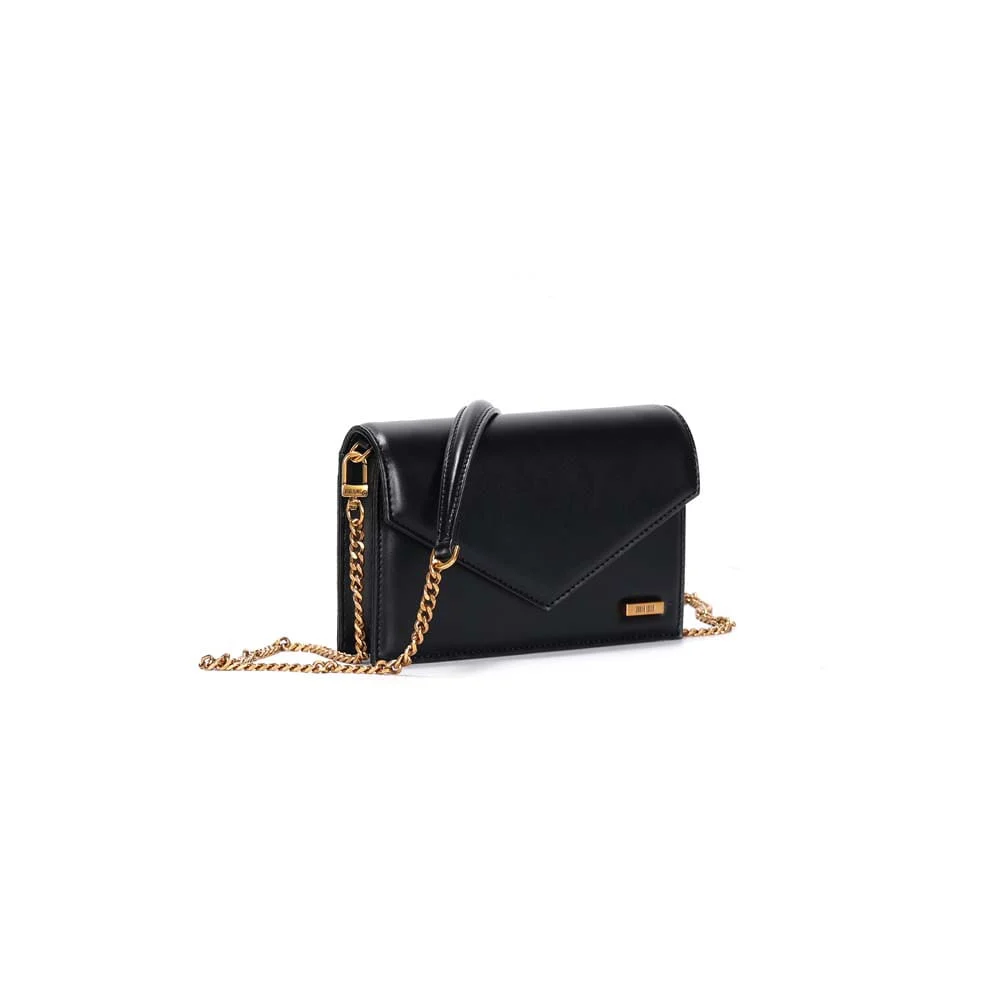 Bolsa Envelope Pequena Soft Preta Alça Tiracolo - vista 2 de 3