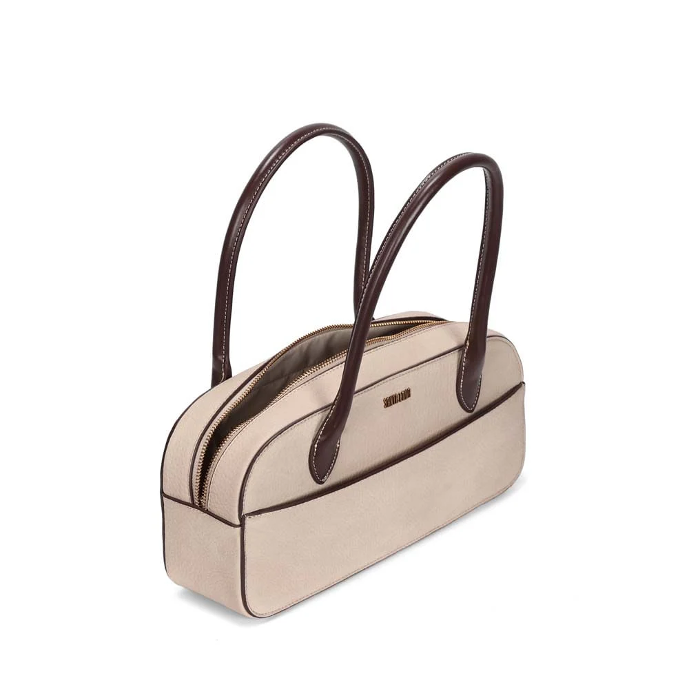 Bolsa Média Estruturada Floater Cinza Fog - vista 3 de 3