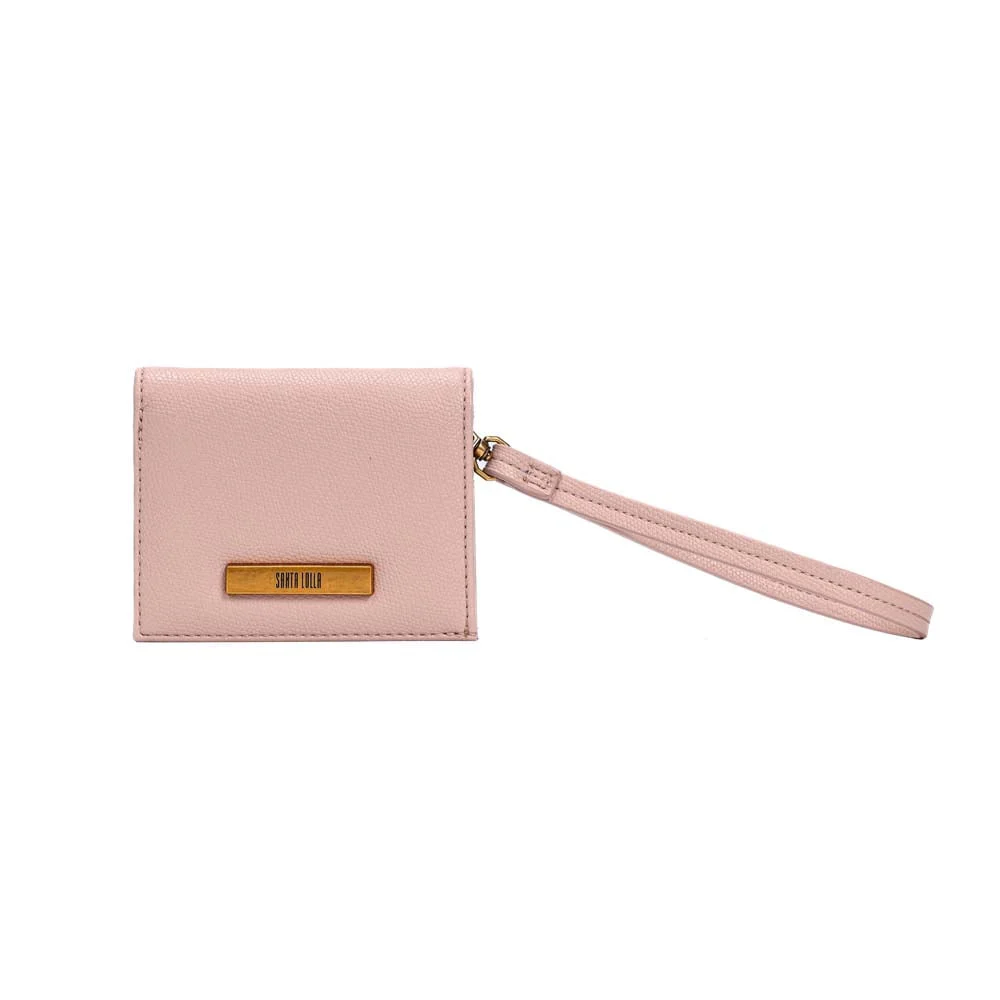 Carteira Risco Pequena Rosa Blossom Alça De Mão - vista 1 de 7