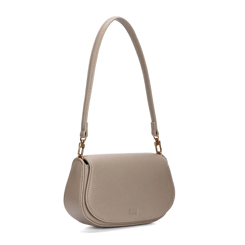 Bolsa Tiracolo Pequena Risco Cinza Fog Alça Dupla - vista 1 de 3