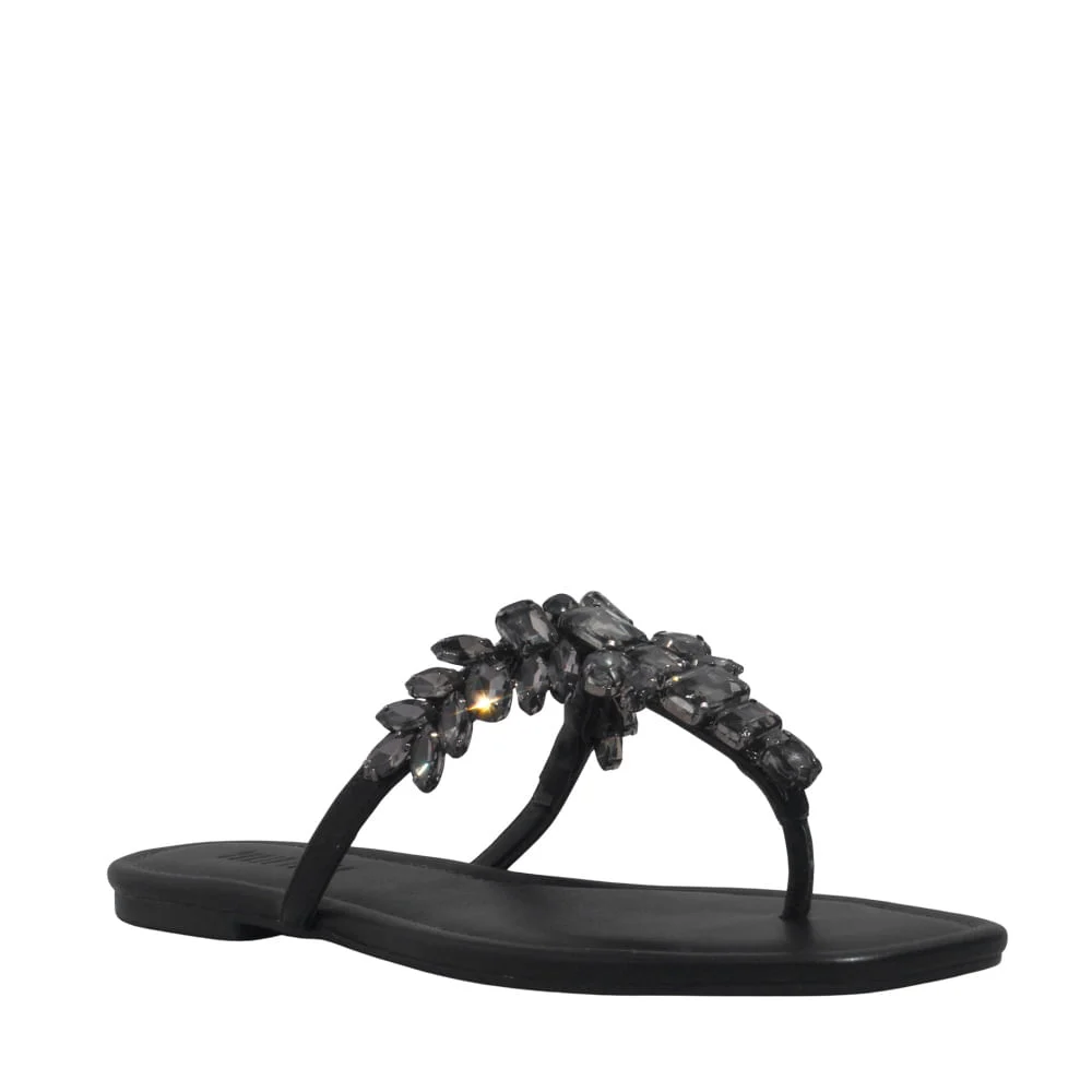 Rasteira Napa Soft Preto - vista 2 de 5