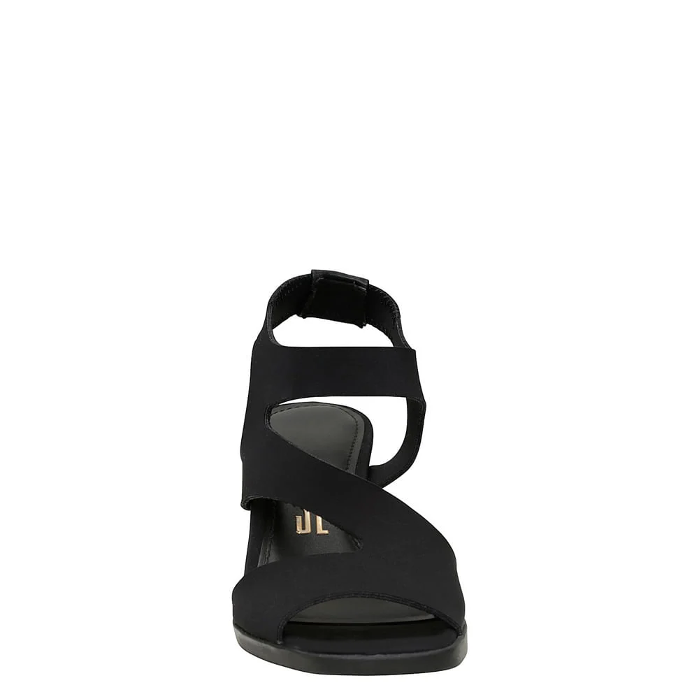 Sandália Neoprene Recorte Preto - vista 3 de 3