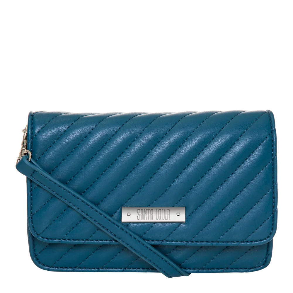 Bolsa média retangular verde - vista 1 de 3