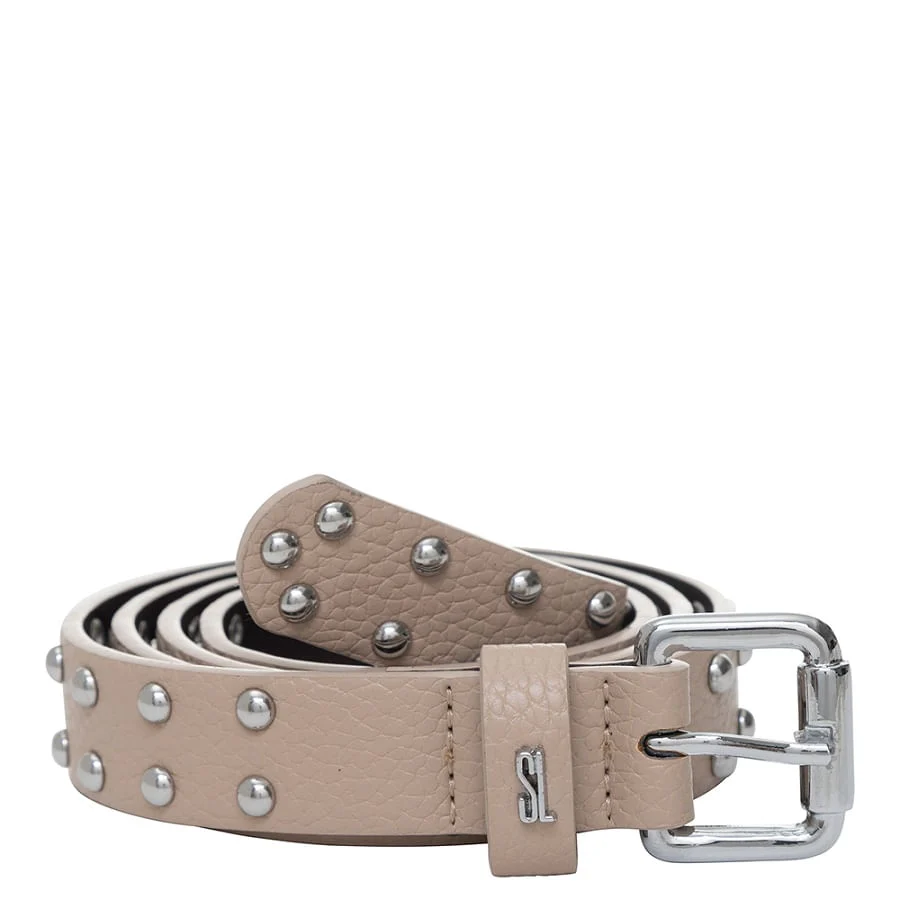 Cinto croco nude sl tachas prata - vista 1 de 2