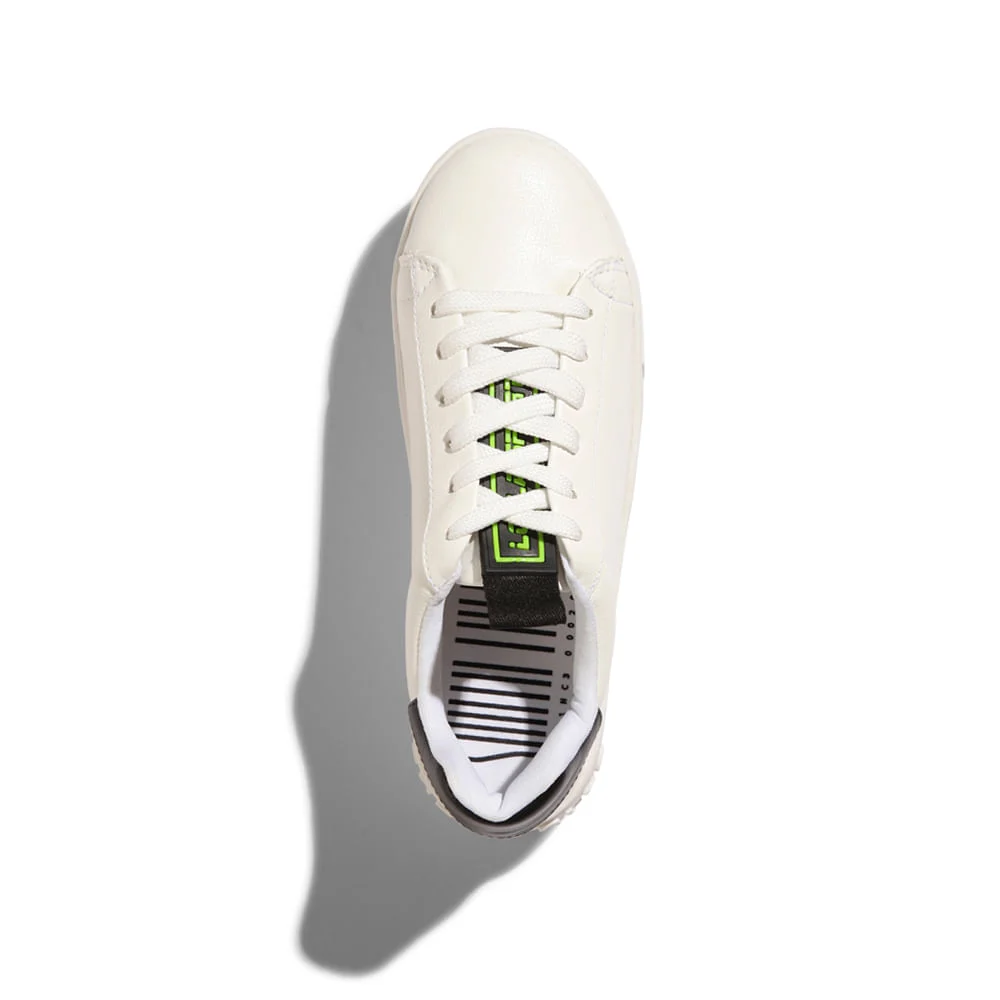 Tênis Napa Floater Branco E Preto - vista 5 de 5