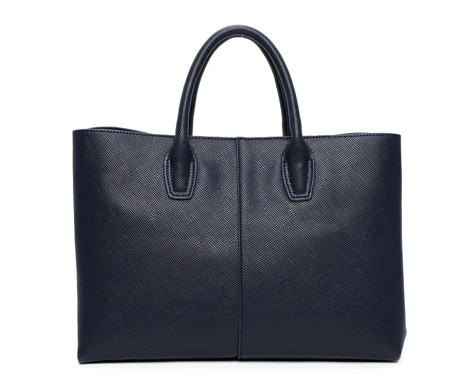 Bolsa Grande Risco Azul - vista 4 de 5