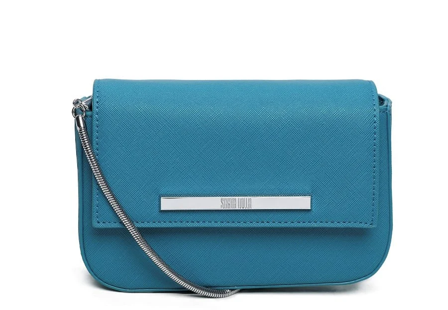 Bolsa Pequena Tiracolo Azul - vista 1 de 5