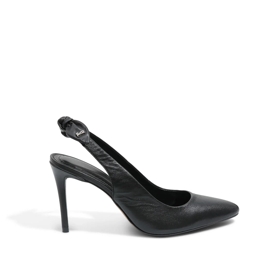 Scarpin Couro Pelica Soft 2 Preto - vista 1 de 3