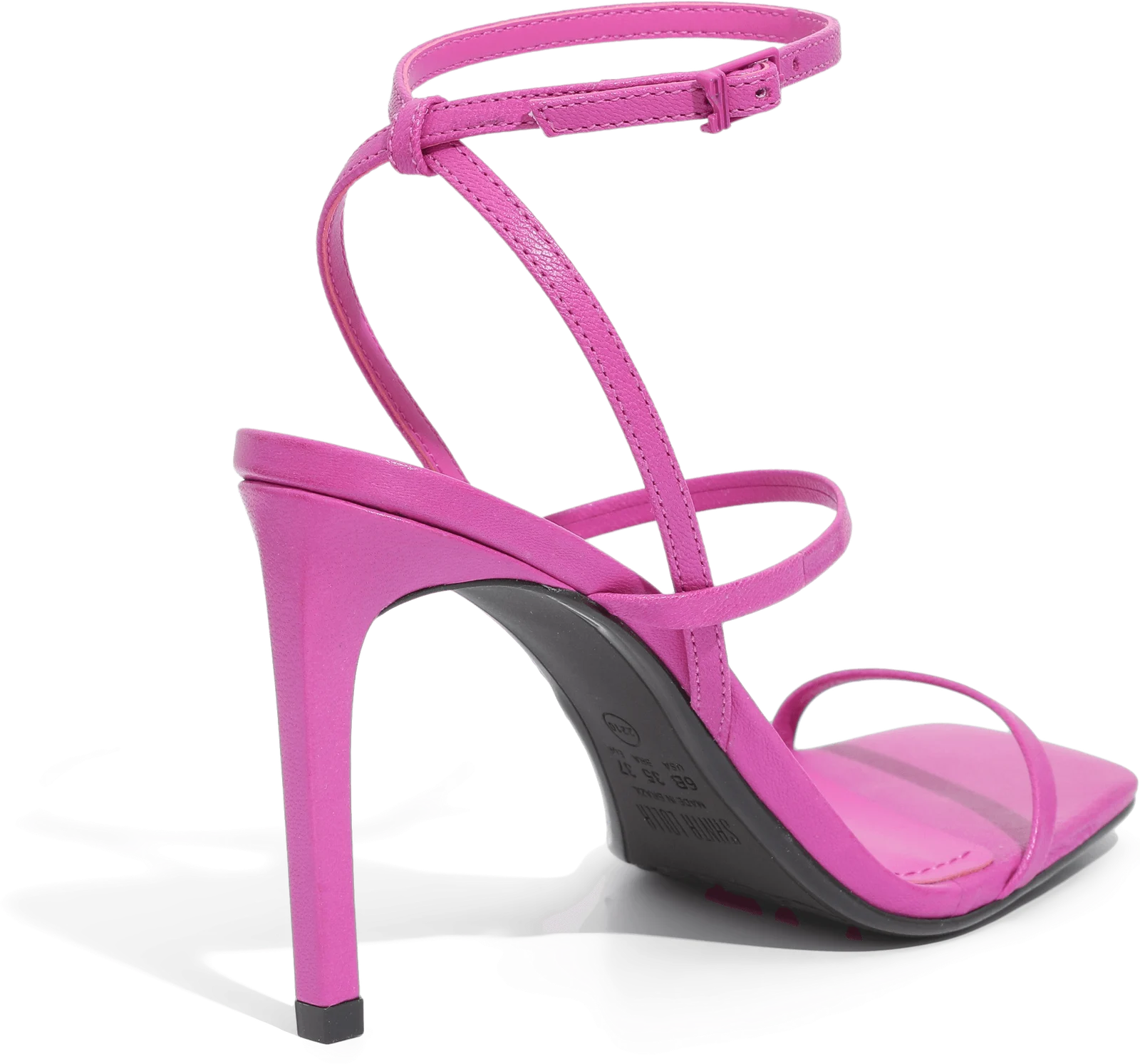 Sandália Couro Pelica Premium Magenta - vista 3 de 3