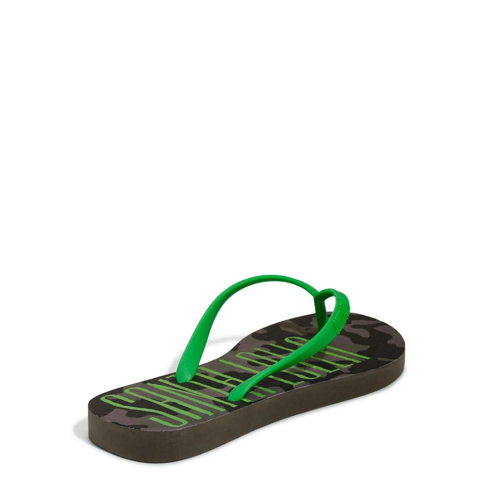 Flip Flop Borracha Verde 2 Neon - vista 4 de 4