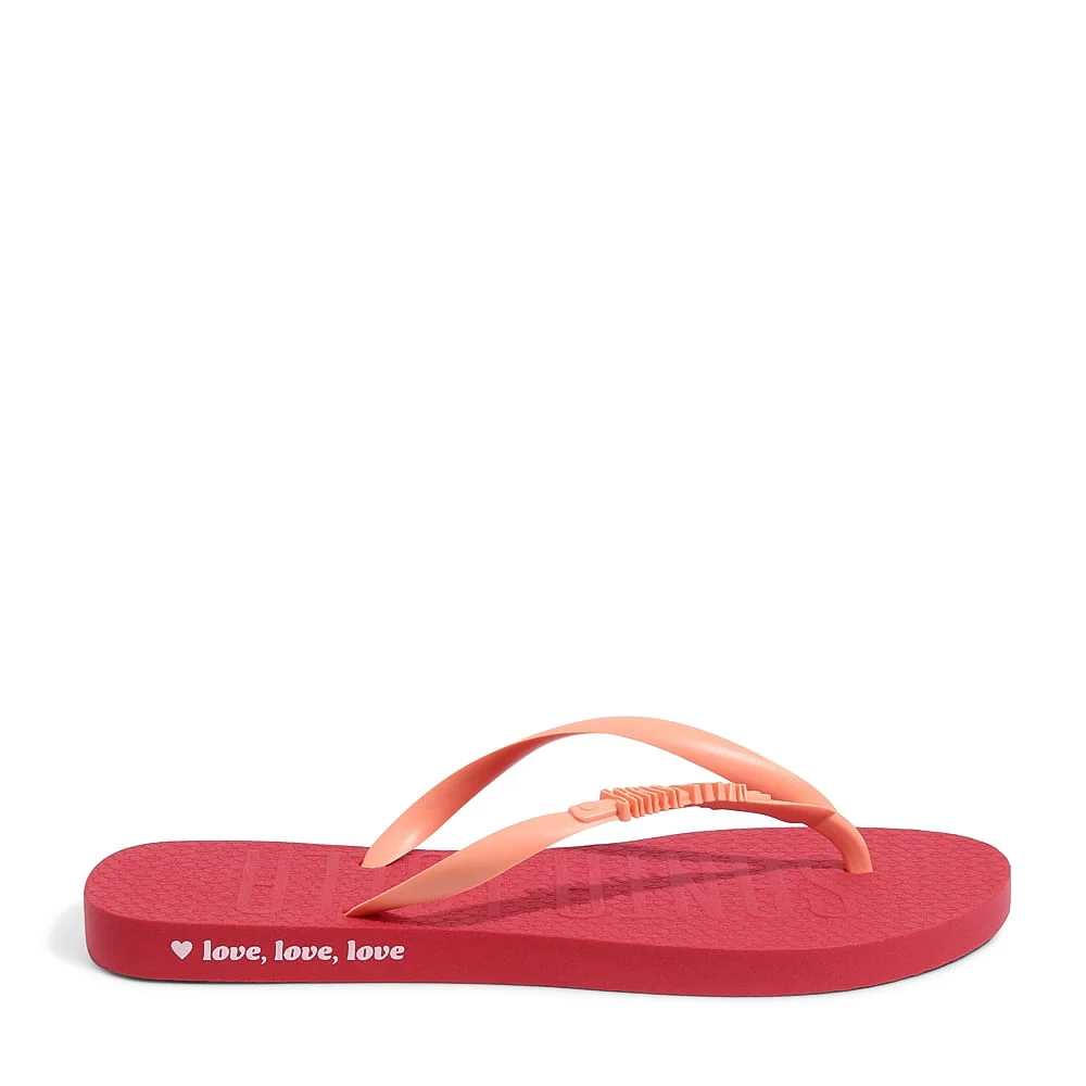 Flip Flop Borracha Vermelho Chilli - vista 1 de 5