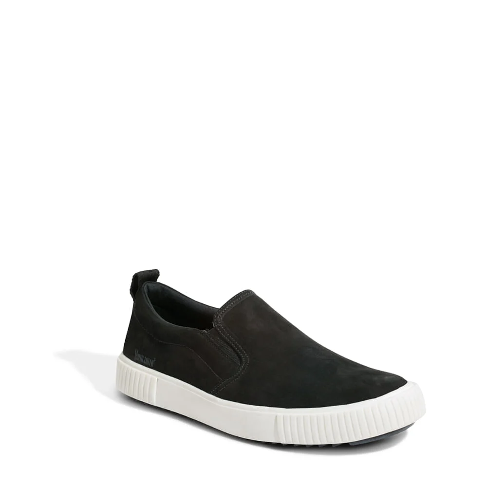 Tênis Slip on Masculino Nobuck Preto - vista 2 de 4