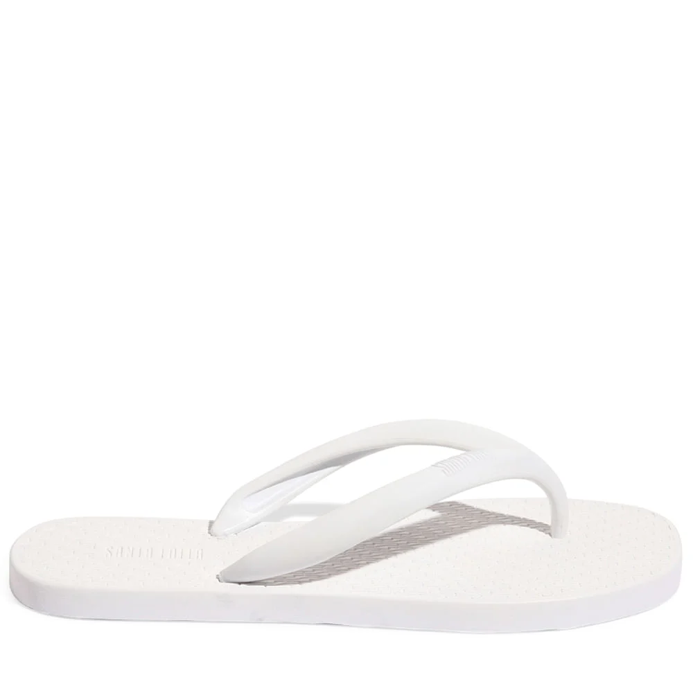 Flip Flop Borracha Branco - vista 1 de 4