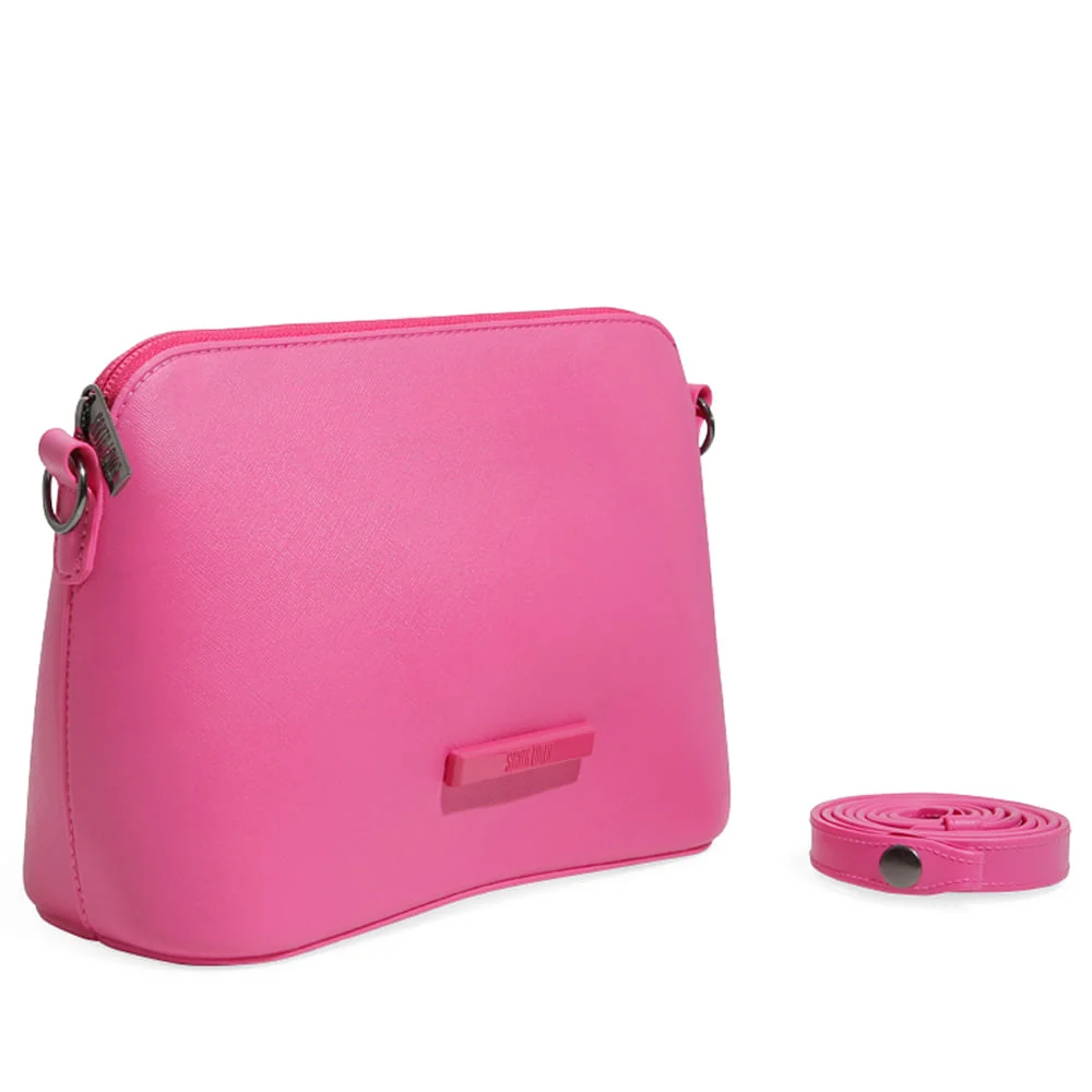 Bolsa Borracha Rosa Hibisco - vista 3 de 3