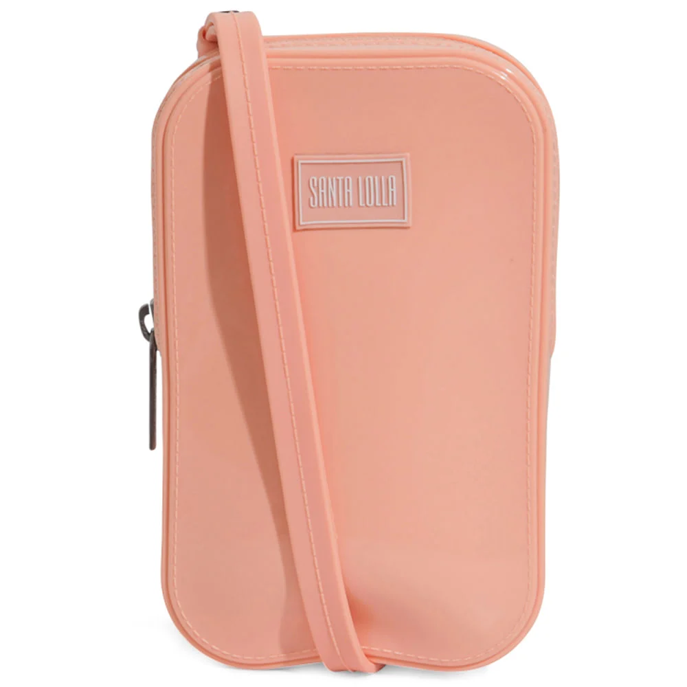 Bolsa Borracha Laranja Pêssego - vista 1 de 3