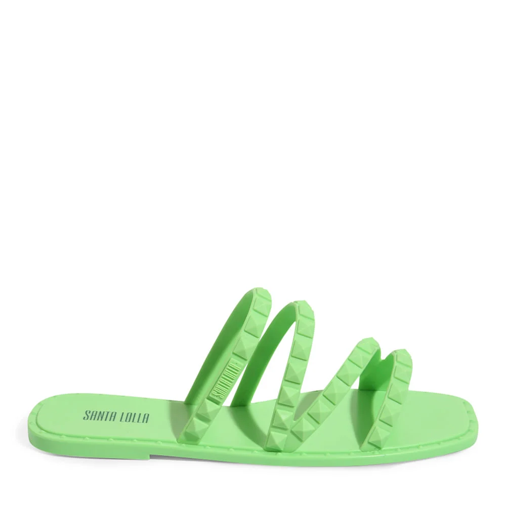 Flip Flop Borracha Verde Menta - vista 1 de 4