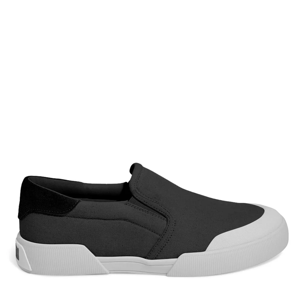 Tênis Slip On Lona Deserto Preto - vista 1 de 4