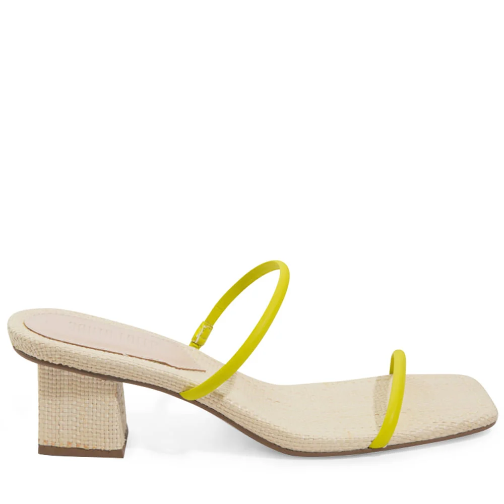 Mule New Couro Pelica Soft Verde Siciliano - vista 1 de 3