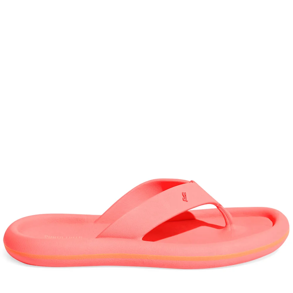 Flip Flop Borracha Rosa Intenso - vista 1 de 4