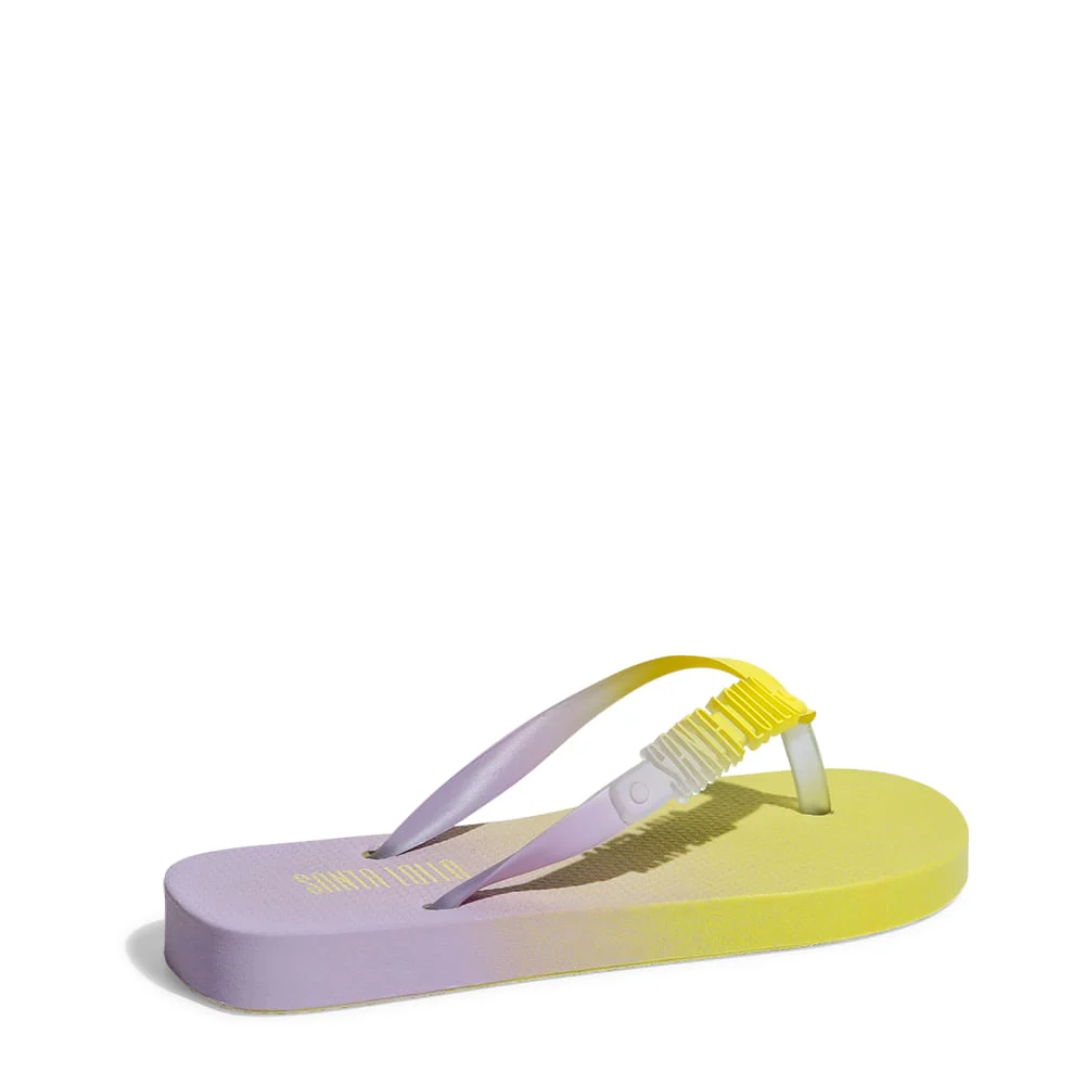 Flip Flop Infantil Limão Borracha Flat - vista 4 de 4