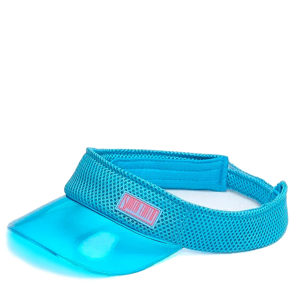 Viseira Esportiva Beach Tennis Azul Neon Maresia - vista 1 de 3