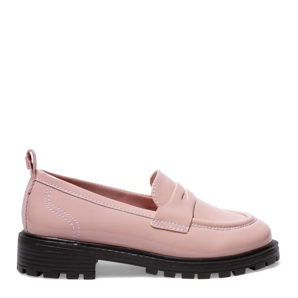 Sapato Mocassim Infantil Rosa Verniz Anzeli - vista 1 de 5