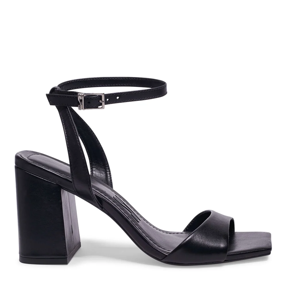 Sandália Couro Pelica Soft Preto - vista 1 de 3