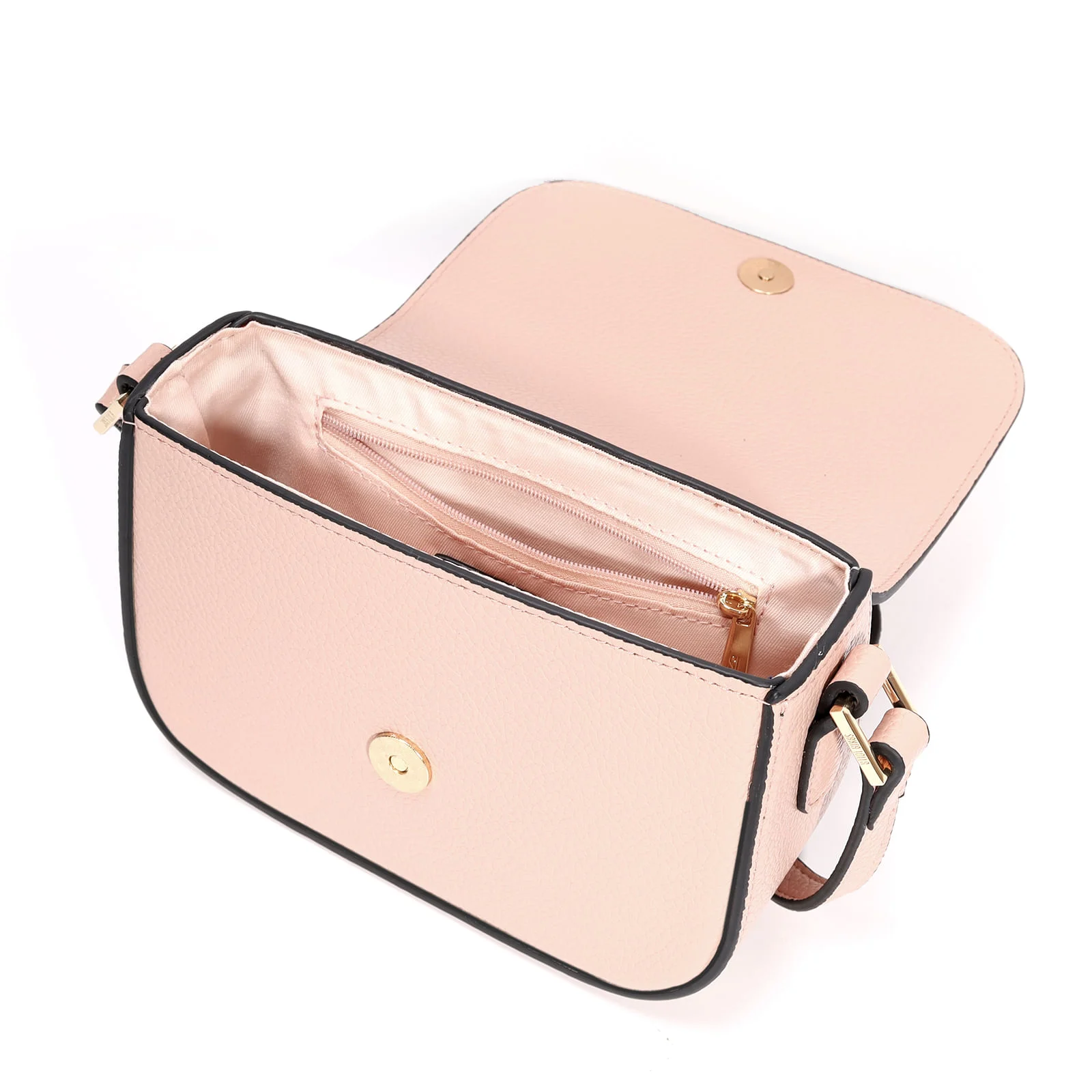 Bolsa Tiracolo Rosa Alça Ajustável E Removível - vista 3 de 3