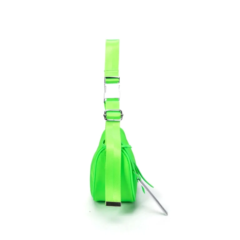 Bolsa Nylon Verde Neon - vista 2 de 5