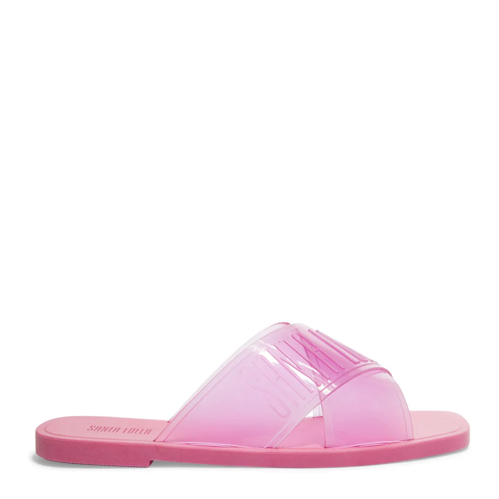 Rasteira Rosa Borracha Flat - vista 1 de 4