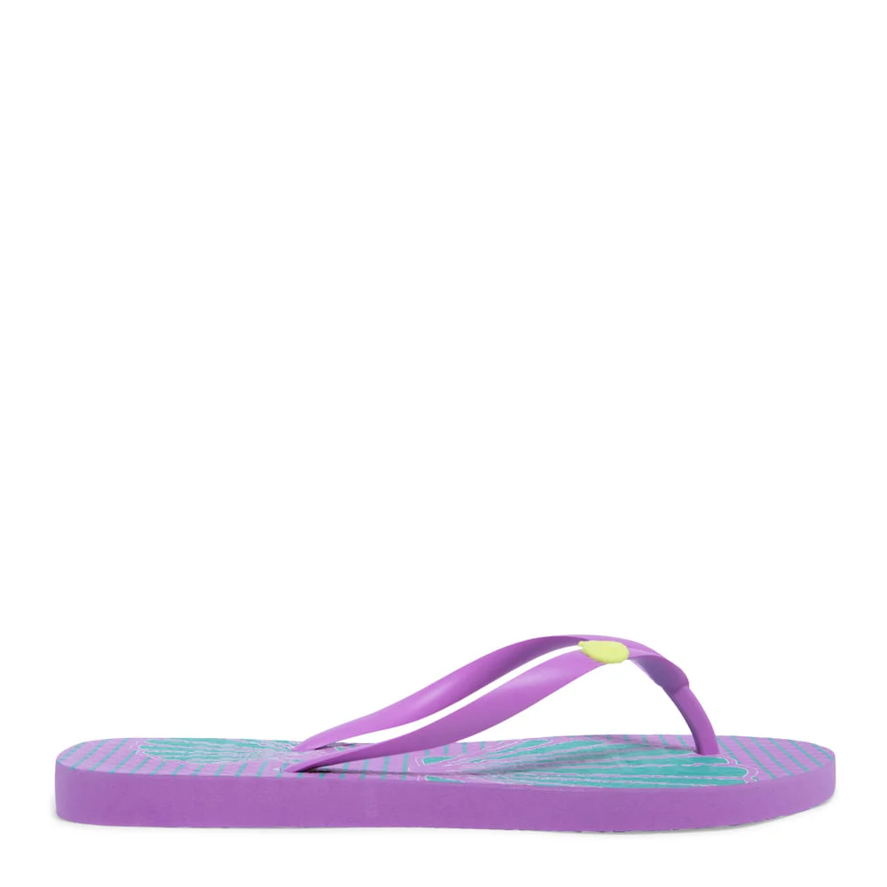 Flip Flop Borracha Neon Lilac - vista 1 de 3