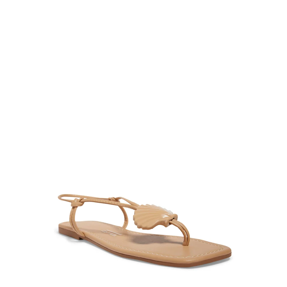 Rasteira Napa Soft Nude - vista 2 de 4