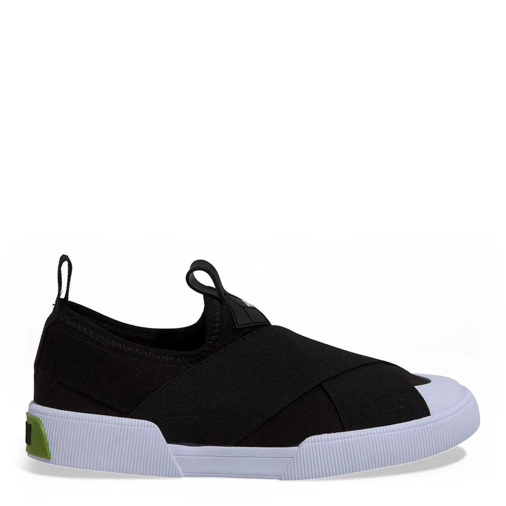 Tênis Slip On Neoprene Elásticos Preto - vista 1 de 4