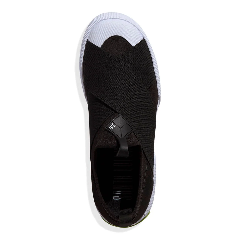 Tênis Slip On Neoprene Elásticos Preto - vista 4 de 4