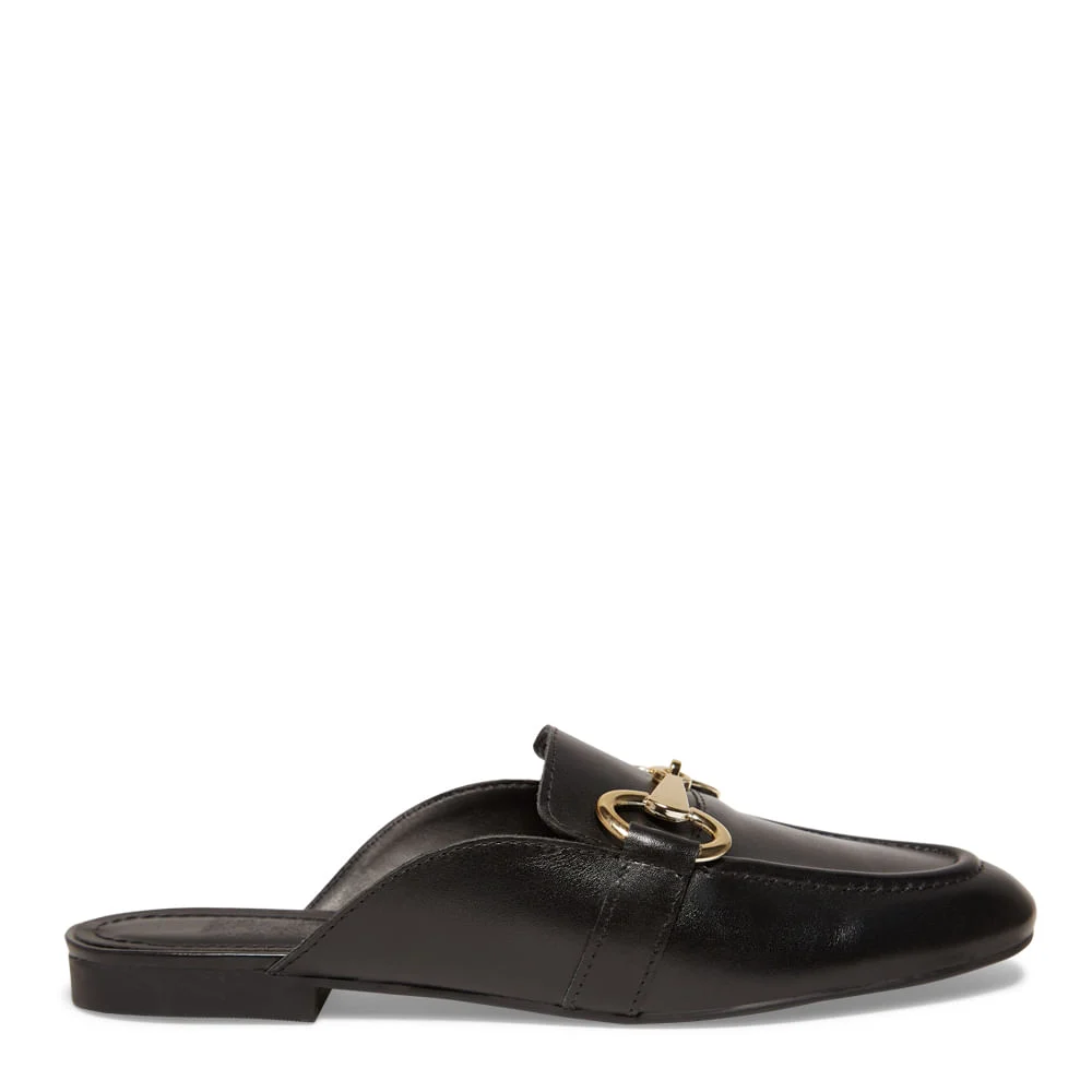 Mocassim Mule Couro Nobre Preto - vista 1 de 4