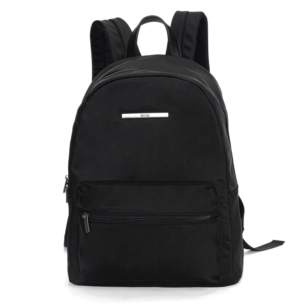 Mochila Grande Nylon Preta - vista 1 de 7