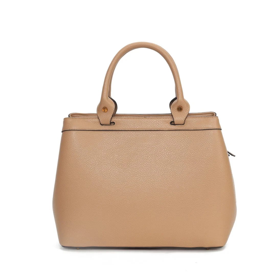 Bolsa Tote Caramelo Alça Dupla Transversal - vista 7 de 7