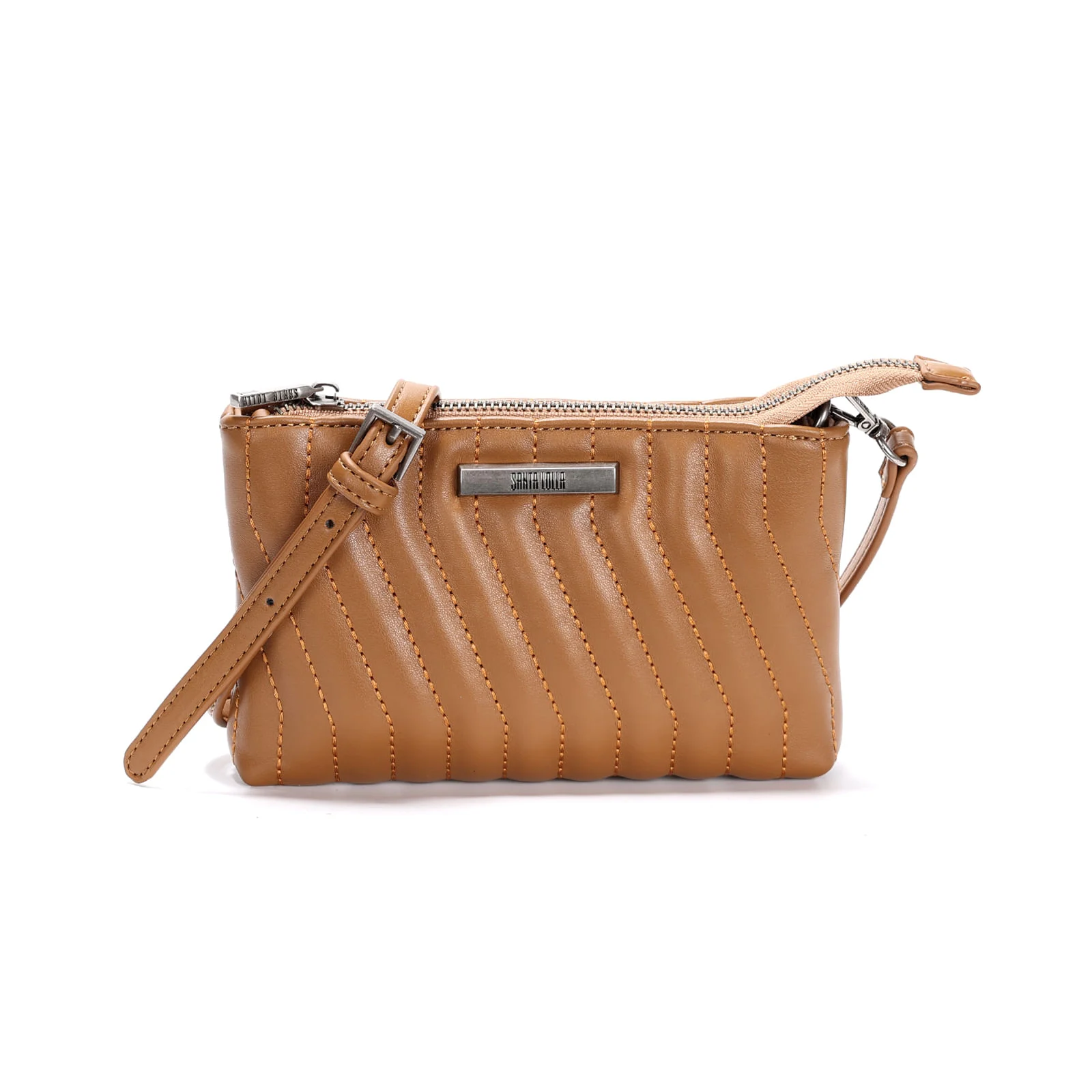 Bolsa Transversal Soft Caramelo - vista 1 de 3