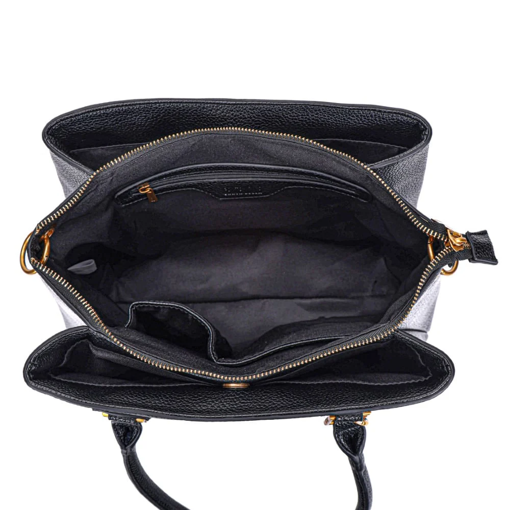 Bolsa Tote Bag Floater Preta Alça Transversal - vista 7 de 7