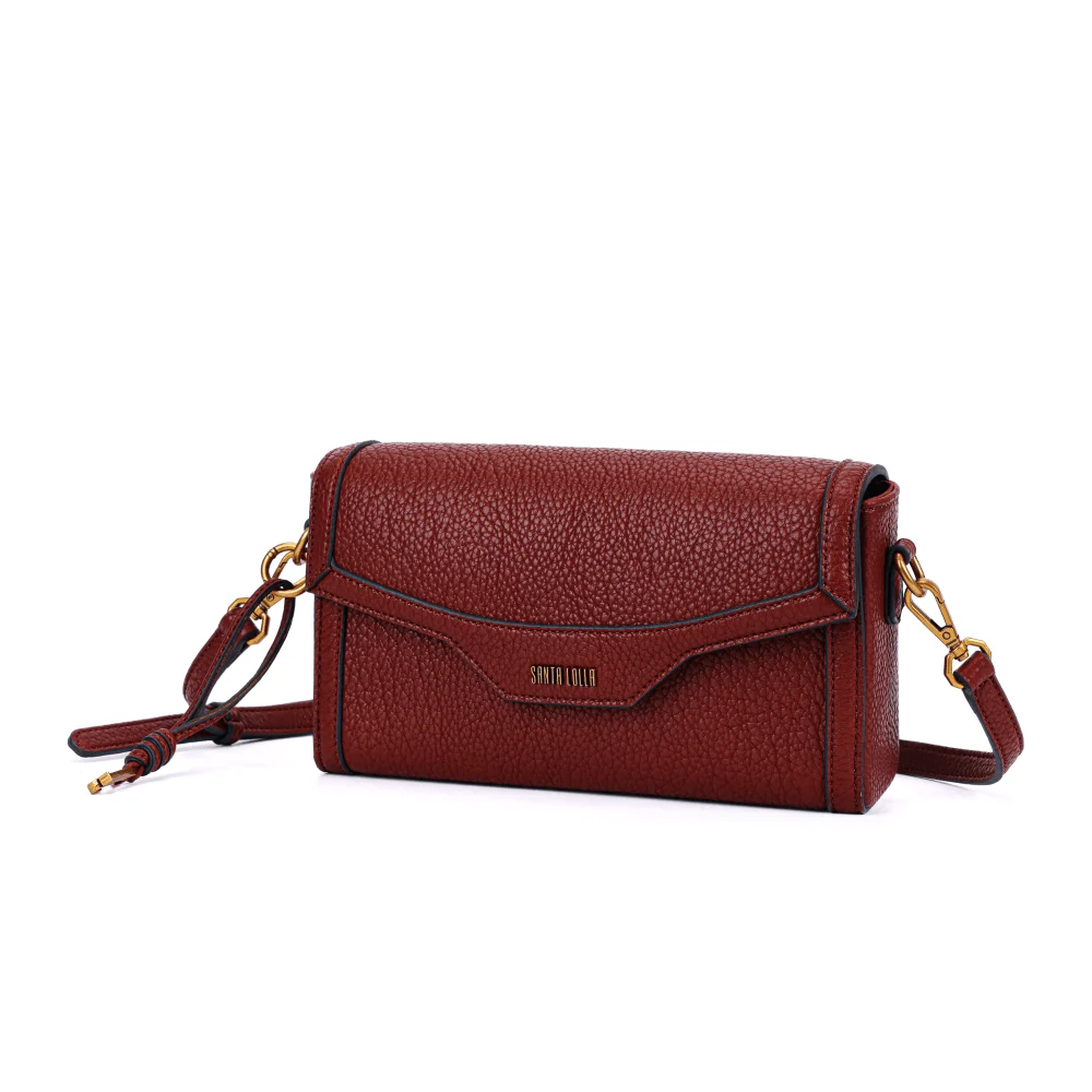 Bolsa Marrom Tiracolo Quadrada - vista 3 de 7
