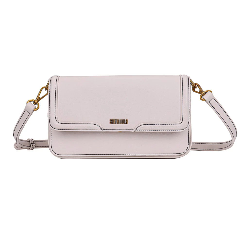 Bolsa Off White Pesponto Pequena Transversal - vista 1 de 7