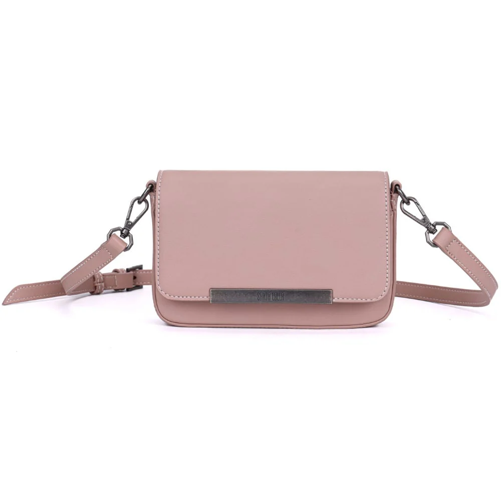 Bolsa Mini Bag Rose Alça Fina Transversal - vista 1 de 6